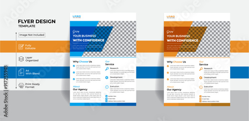 Corporate Business Flyer Design Template