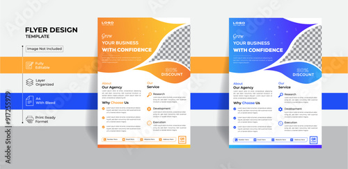 Corporate Business Flyer Design Template
