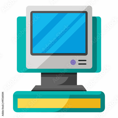 computer color Vector illustration 