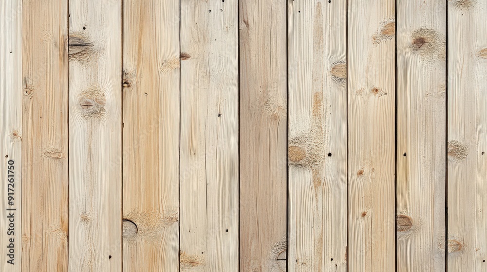 Obraz premium Clean plywood texture with natural variations and knots