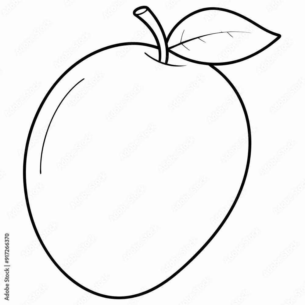 mango line art Silhouette Vector illustration
mango line art Silhouette Vector illustration