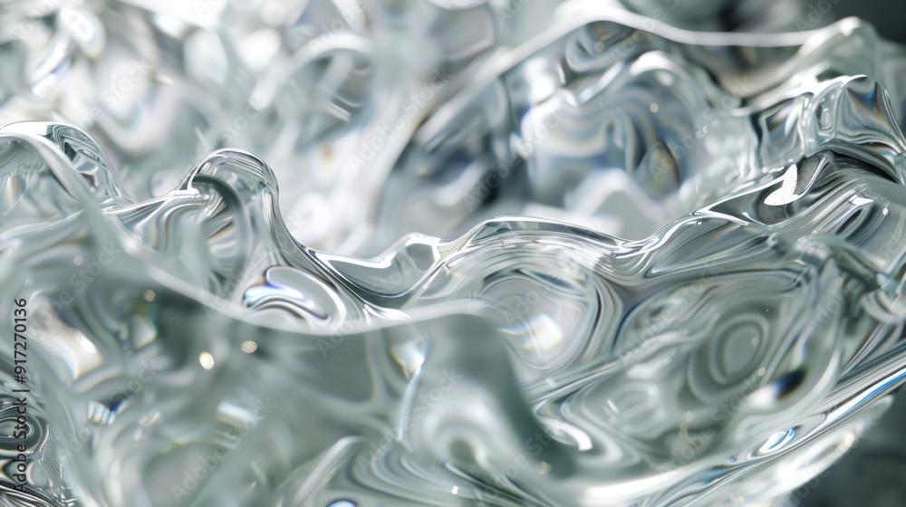 Abstract Glass Sculpture Abstract Glass Sculpture