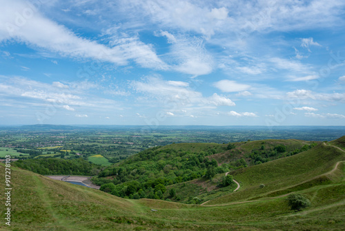 British Camp, iron age hill fort, Malvern Hills