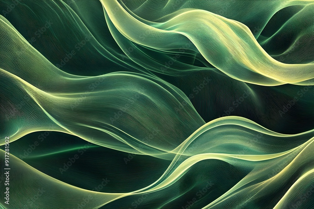 Abstract Organic Green Lines wallpaper Abstract Organic Green Lines wallpaper