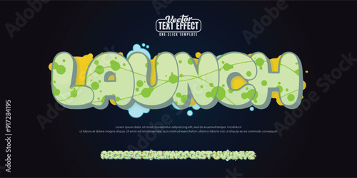 Cartoon graffiti comic doodle font alphabet. Vector banner A, B, C, D, E, F, G, H, I, J, K, L, M, N, O, P, Q, R, S, T, U, V, W, X, Y, Z and Arab numerals 0, 1, 2, 3, 4, 5, 6, 7, 8, 9 Graffiti font.
