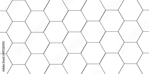Abstract elegant background black line texture. Abstract black geometric overlapping hexagon pattern abstract futuristic background design. data concept. wallpaper background vector illustration. 