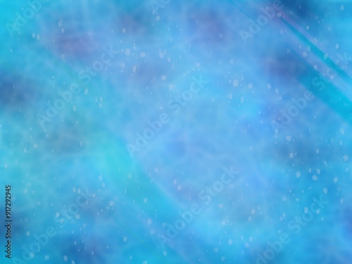 The blue-green background image is bright and airy, suitable for use in graphic design and various media designs.