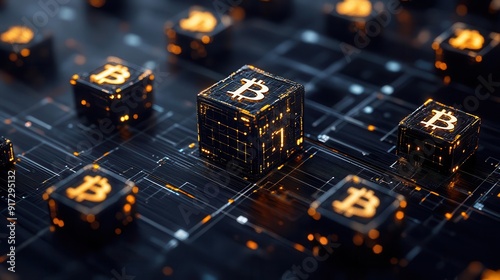 Minimalist blockchain data blocks, fintech blockchain platforms, structured information