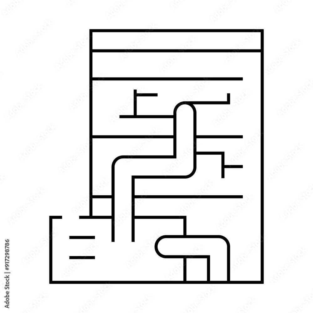 eco energy scheme line icon vector. eco energy scheme sign. isolated contour symbol black illustration eco energy scheme line icon vector. eco energy scheme sign. isolated contour symbol black illustration