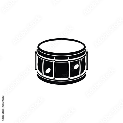 drum kit isolated on white