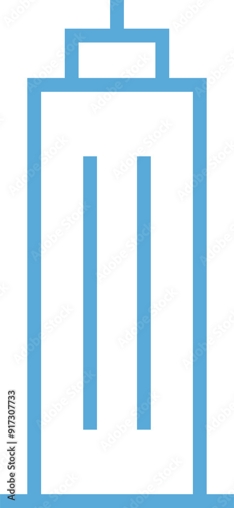 Obraz premium City Building Icon