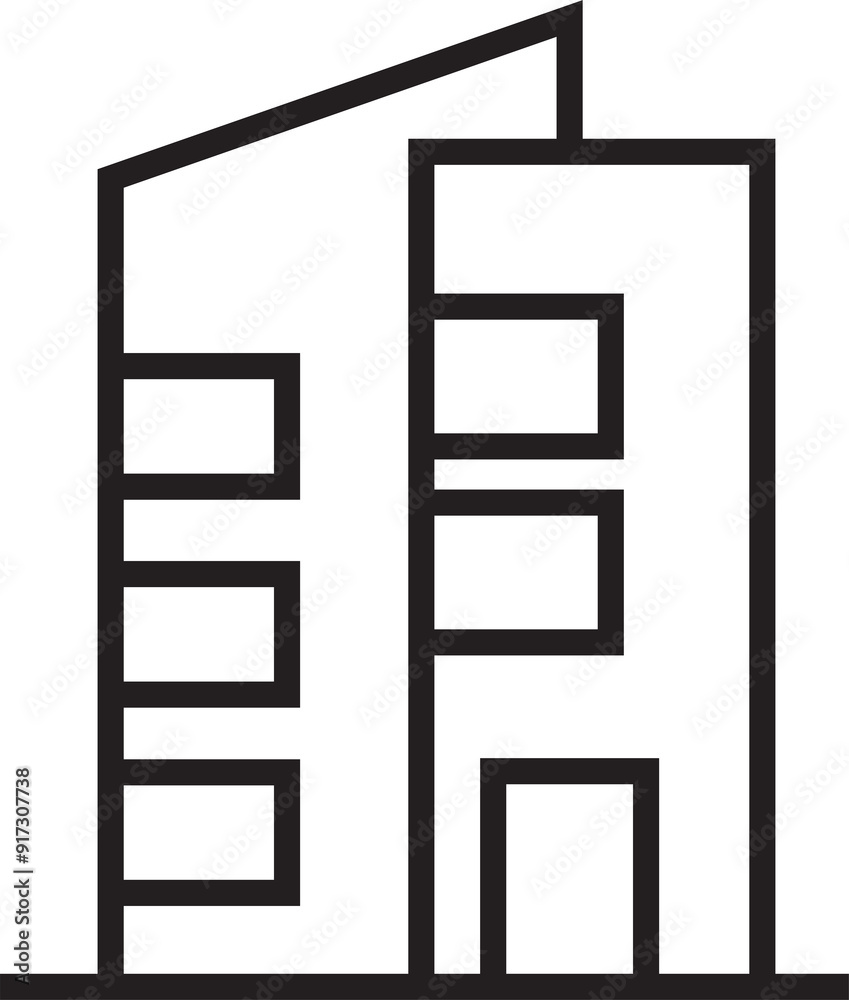 City Building Icon City Building Icon