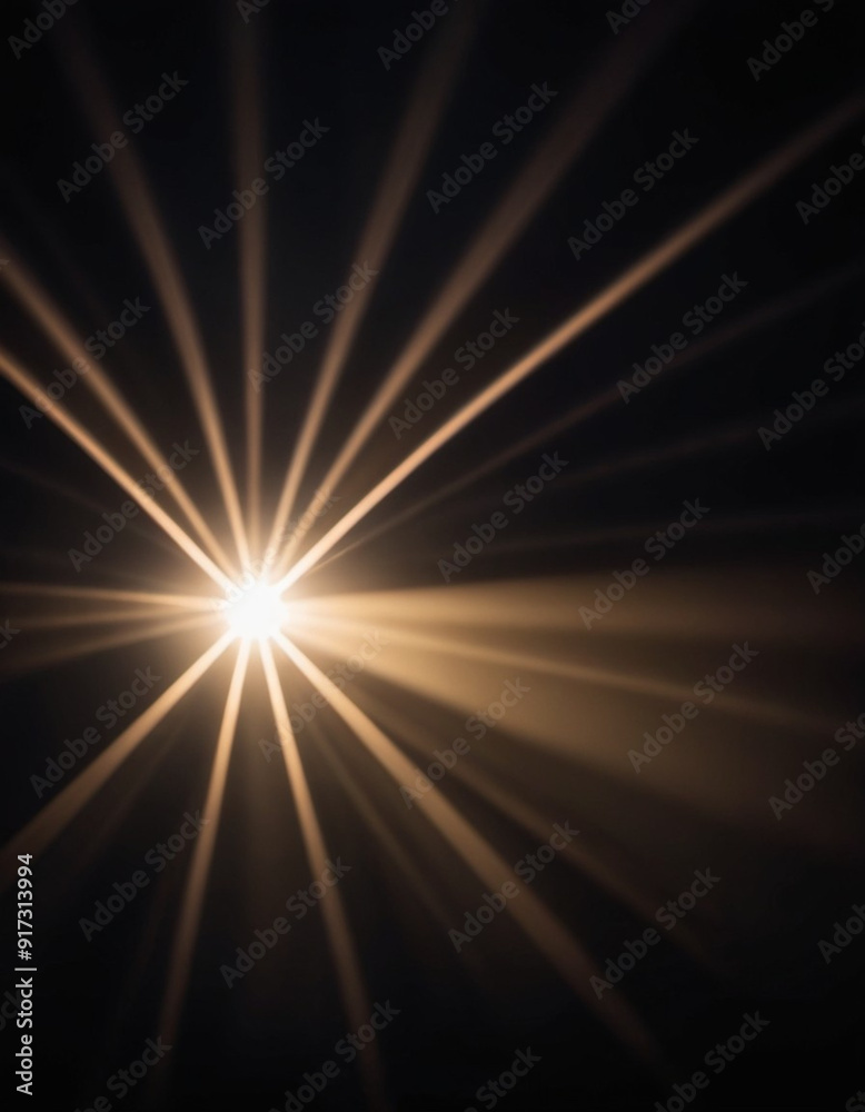 Bright light rays emanate from point, dispersing into beautiful display across dark surroundings. Ethereal glow exudes sense of wonder and mystery, emphasizing beauty of light in absence visibility AI Bright light rays emanate from point, dispersing into beautiful display across dark surroundings. Ethereal glow exudes sense of wonder and mystery, emphasizing beauty of light in absence visibility AI