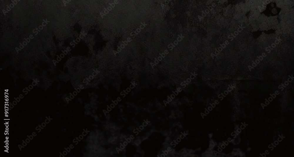 Fototapeta premium Alte Wandstruktur aus Zement, dunkelschwarz-grauer Hintergrund, abstraktes graues Farbdesign ist hell mit weißem Farbverlauf-Hintergrund.