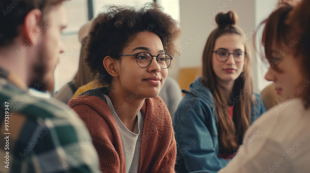 Student Leadership: Student leaders or organizers at events with space for leadership quotes or messages Student Leadership: Student leaders or organizers at events with space for leadership quotes or messages