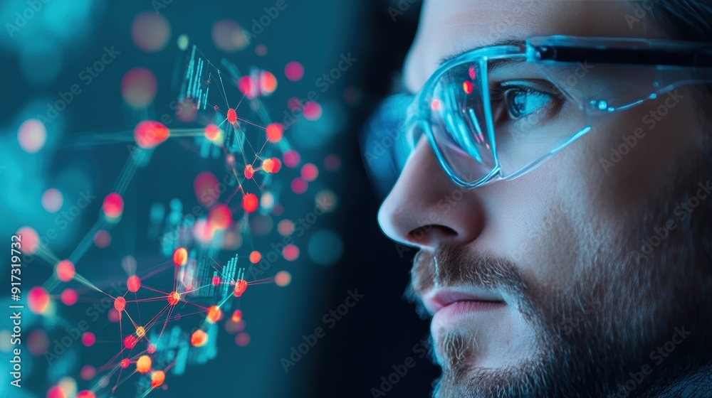 A scientist reviewing data on a computer screen, with graphs and charts representing scientific analysis results. A scientist reviewing data on a computer screen, with graphs and charts representing scientific analysis results.