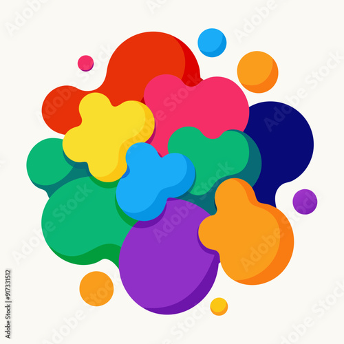 Color blobs, abstract shapes, vibrant colors, paint splatters, color splashes, fluid art, abstract art, colorful patterns, artistic expression, paint strokes, color gradients, abstract design, color s