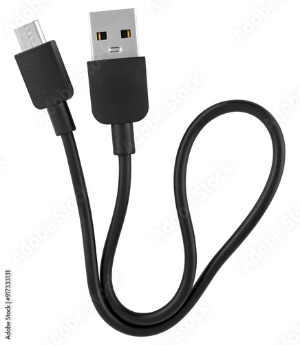 Cable with USB and micro USB connector