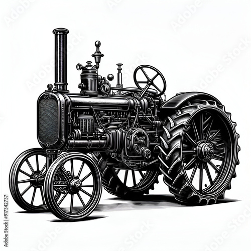 Wallpaper Mural old steam engine Torontodigital.ca