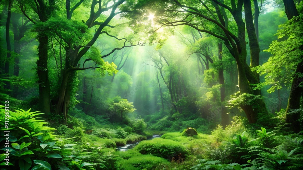 The Vibrant Embrace of a Thriving Ecosystem AI Generated The Vibrant Embrace of a Thriving Ecosystem AI Generated