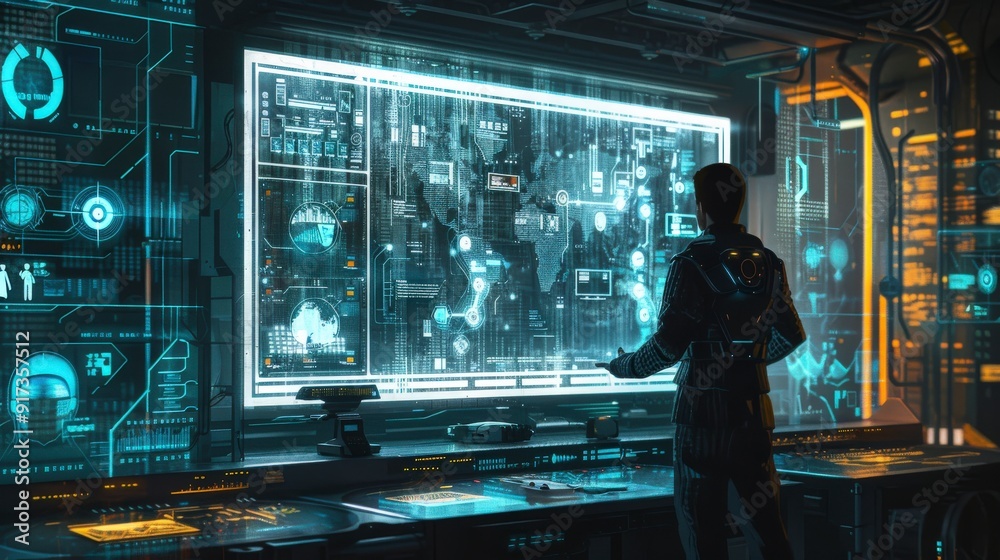 Technology and Innovation Design an image featuring modern gadgets and techsavvy professionals interacting with futuristic concepts and innovative devices stylize 250 ar 169 v 6 Technology and Innovation Design an image featuring modern gadgets and techsavvy professionals interacting with futuristic concepts and innovative devices stylize 250 ar 169 v 6
