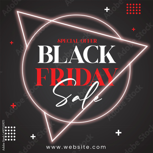 Black Friday social media template