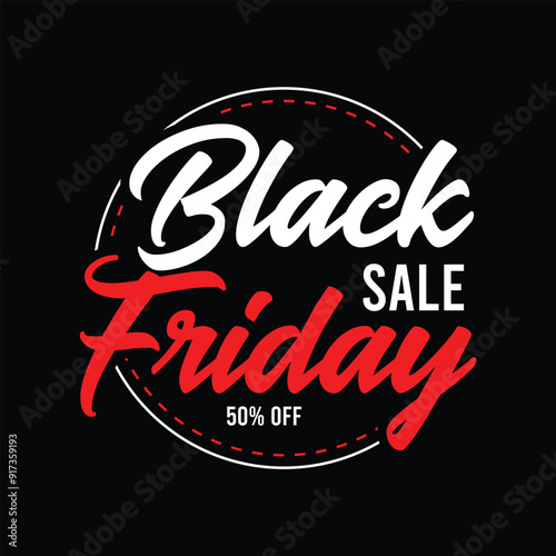 Black Friday social media template 