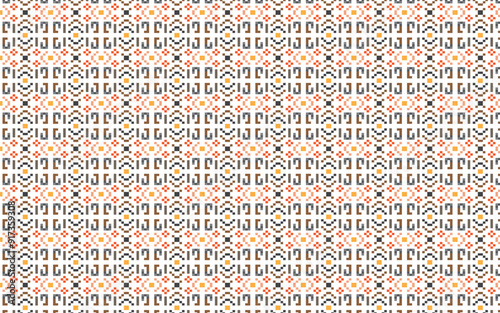 Seamless Autumn Leaves Pattern - Perfect for Fall Designs and Seasonal Project.