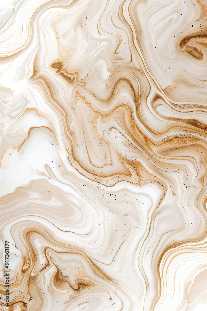 Light beige marble background with delicate cream swirls, nothing in the center , color pop contrast Light beige marble background with delicate cream swirls, nothing in the center , color pop contrast