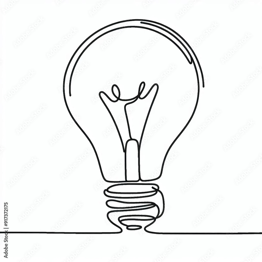 light bulb silhouette thin lines flat colors
light bulb silhouette thin lines flat colors