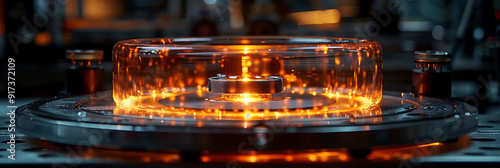 Setting up wireless power transfer experiment Explore concept of electromagnetic induction wirelessly transfer energy transmitter coil receiver coil demonstrating