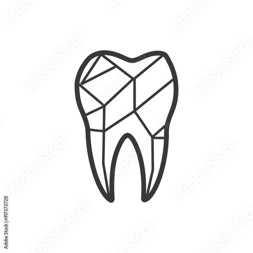 Geometric Outline of a Single Tooth