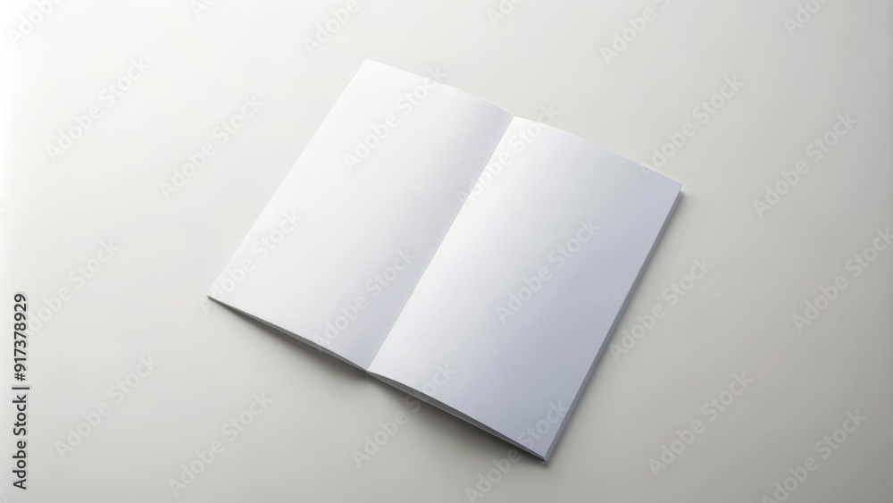 A5 bi-fold brochure mockup on white background, brochure, mockup, design, template, blank, marketing, promotion A5 bi-fold brochure mockup on white background, brochure, mockup, design, template, blank, marketing, promotion