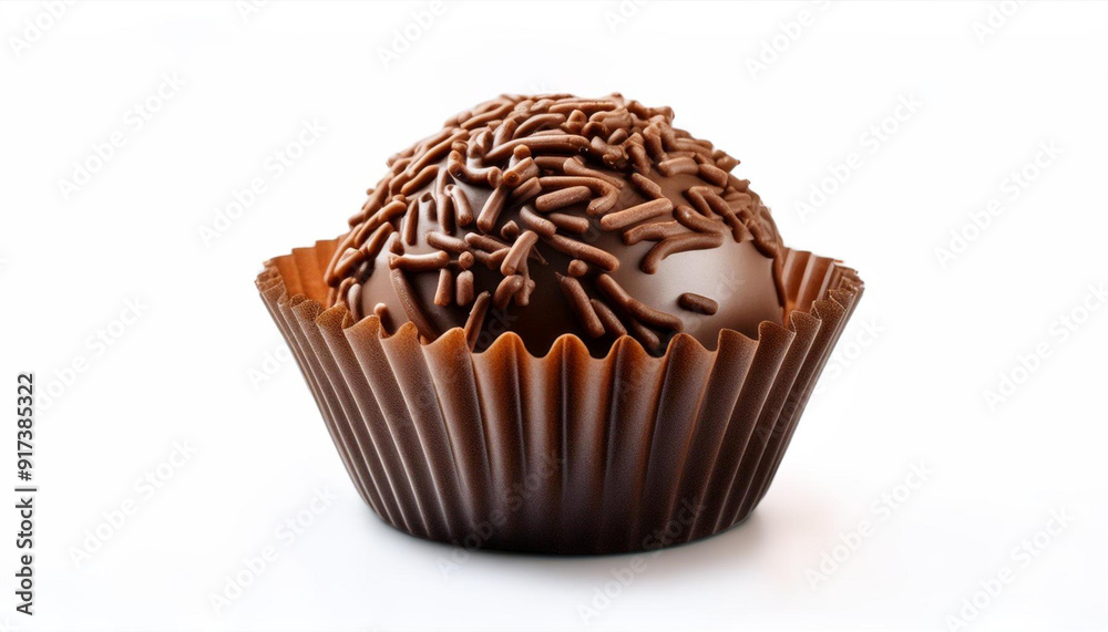 BIGADEIRO: DOCE BRASILEIRO FEITO COM LEITE CONDENÇADO E CHOCOLATE BIGADEIRO: DOCE BRASILEIRO FEITO COM LEITE CONDENÇADO E CHOCOLATE