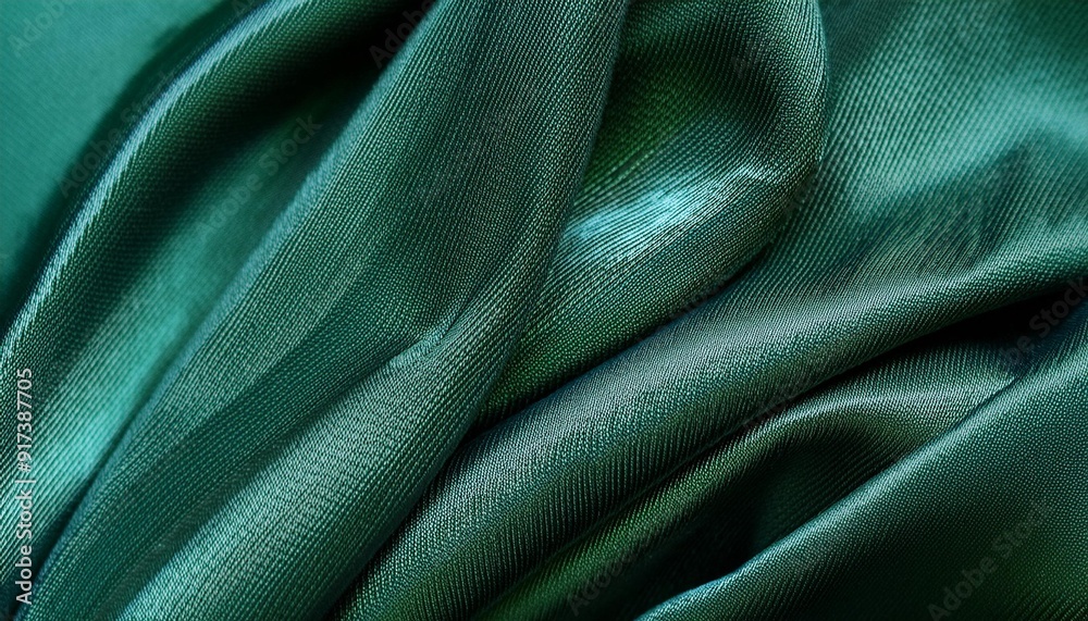abstract fabric texture background close up picture of verdigris green ...