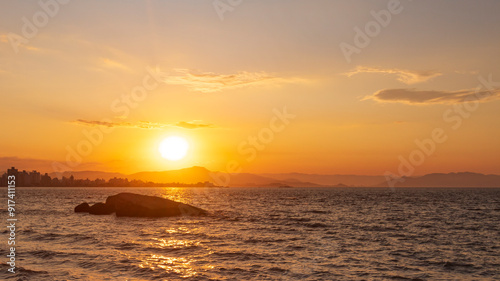 pôr-do-sol Florianópolis, Santa Catarina, Brasil Florianopolis