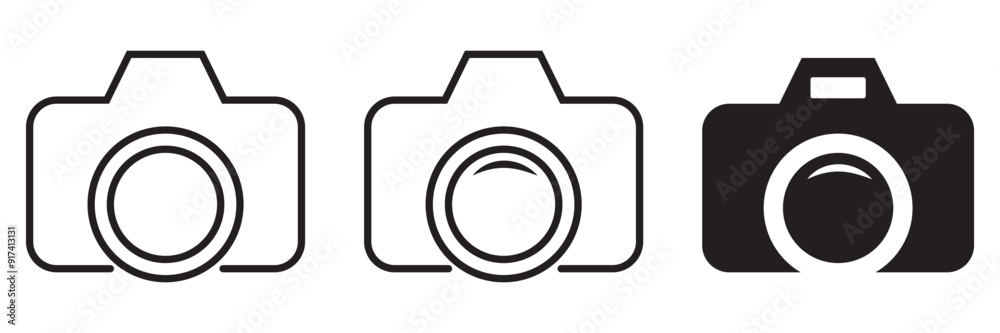 Camera icon set. photo camera icon. camera photography icon. Camera icon set. photo camera icon. camera photography icon.