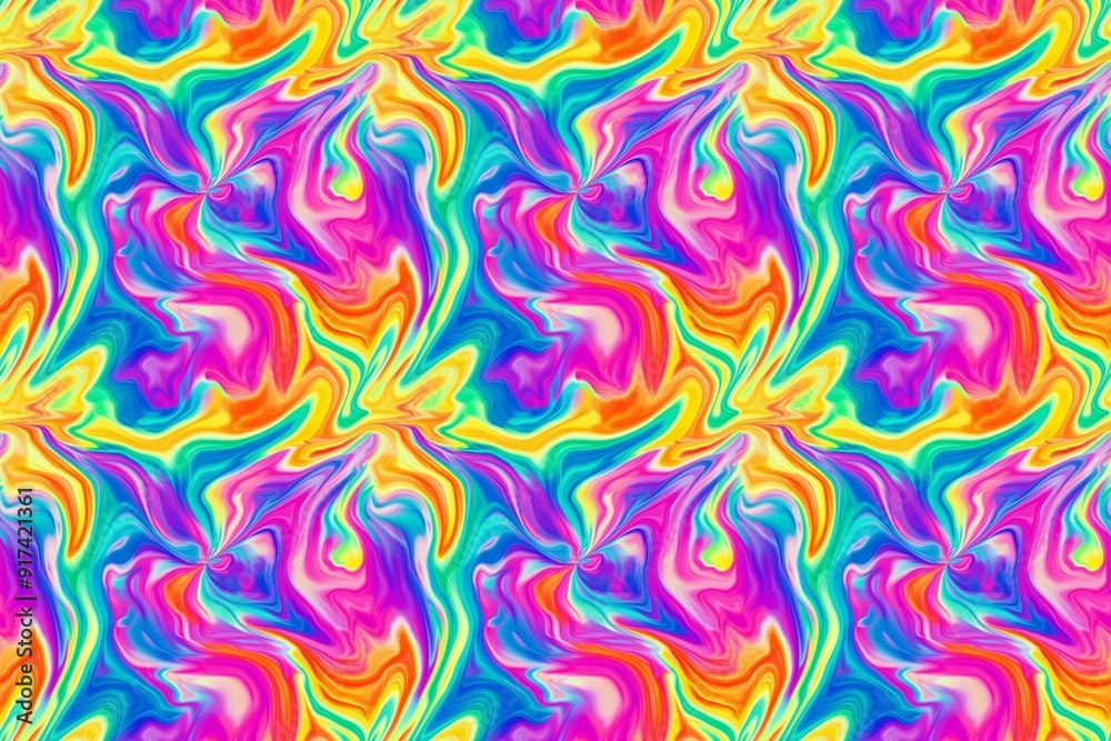 A mesmerizing tye-dye swirl of rainbow colors, embodying psychedelic abstract art A mesmerizing tye-dye swirl of rainbow colors, embodying psychedelic abstract art