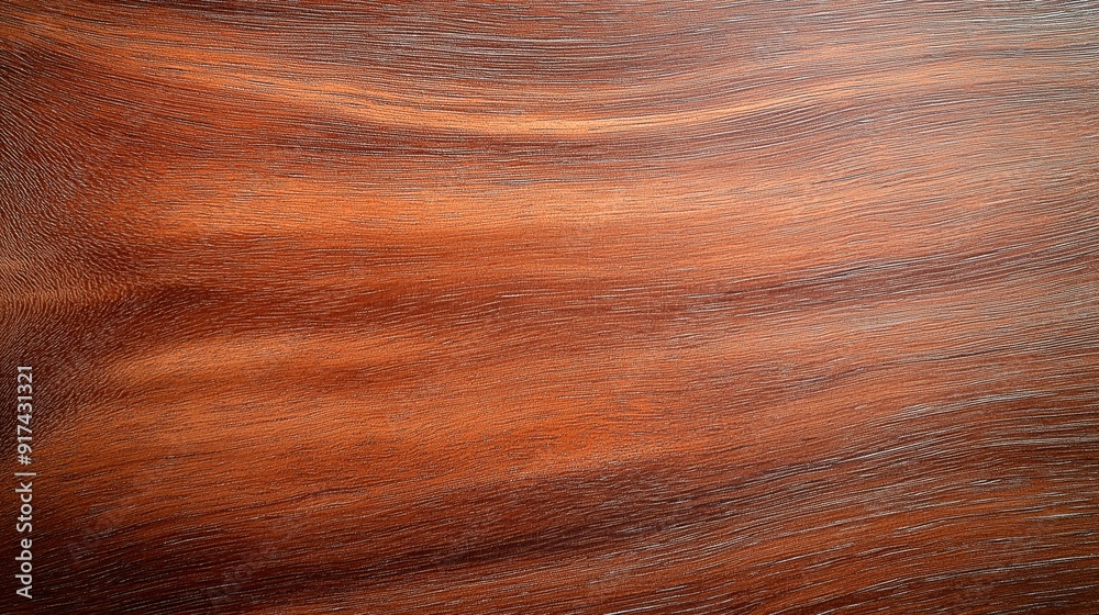 Close-up of mahogany wood texture with deep dark grain patterns Close-up of mahogany wood texture with deep dark grain patterns