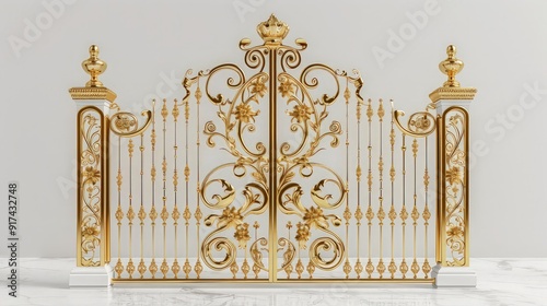 Blank Advertising Promotional Event Entrance Gate. 3d illustration. --chaos 40 --ar 16:9 --style raw --stylize 500 --v 6 Job ID: 6b508520-696c-424a-bb44-a9a77e1a306d