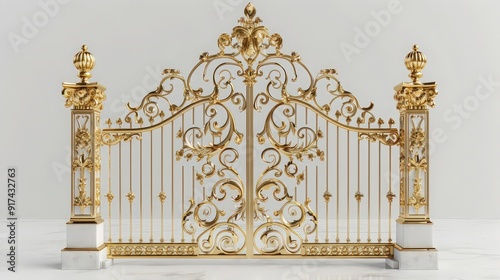 Blank Advertising Promotional Event Entrance Gate. 3d illustration. --chaos 40 --ar 16:9 --style raw --stylize 500 --v 6 Job ID: 6b508520-696c-424a-bb44-a9a77e1a306d