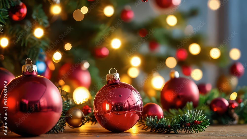 Christmas Baubles and Lights. Christmas Baubles and Lights.
