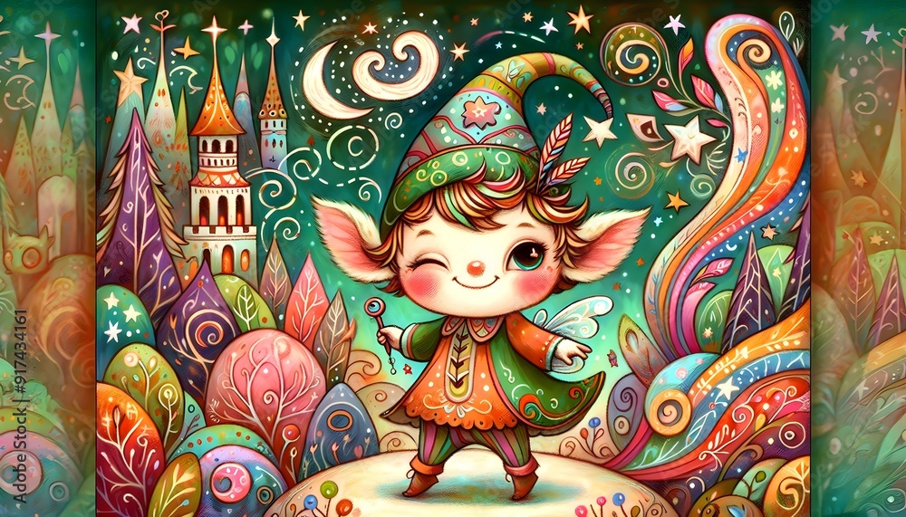 Obraz premium Hadas de Ensueño