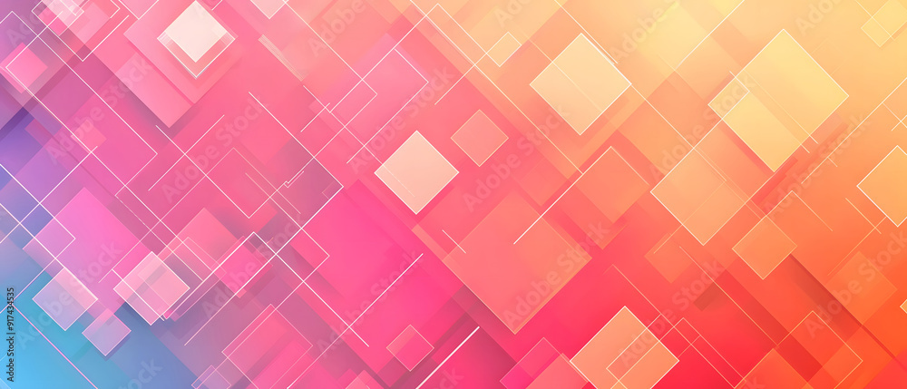 Soft Geometrical Patterns design, Overlapping squares in soft pastel shades, can be used for website design app design Soft Geometrical Patterns design, Overlapping squares in soft pastel shades, can be used for website design app design