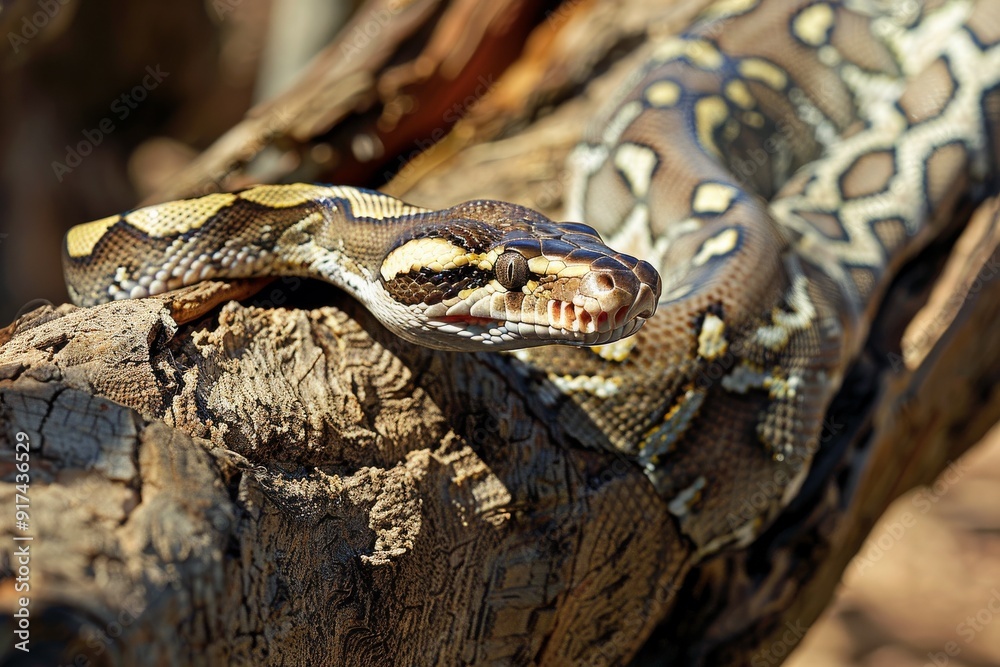 close - up of a python snake.. Beautiful simple AI generated image in 4K, unique. close - up of a python snake.. Beautiful simple AI generated image in 4K, unique.