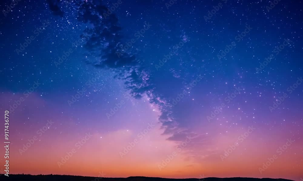 Milky Way Galaxy Over Forest Milky Way Galaxy Over Forest