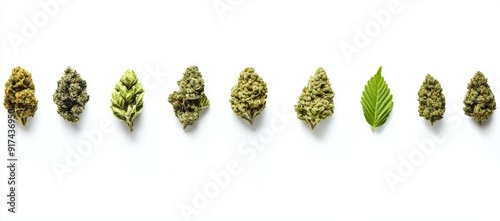 Smoking drogs - herbal supplements - ganja - skunk - cannabis - flower - high CBD/low THC cannabis - flower - ganja photo