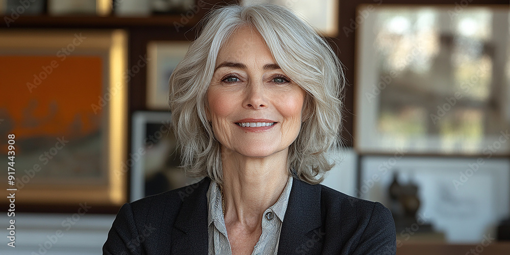 © aletia2011 - portrait of an elderly woman on a studio background © aletia2011 - portrait of an elderly woman on a studio background