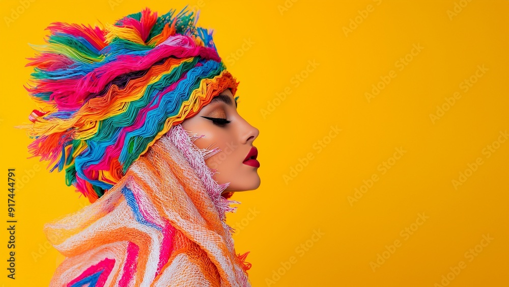 Naklejka premium Modefotografie Nahaufnahme ausgefallenes edles exklusives Outfit