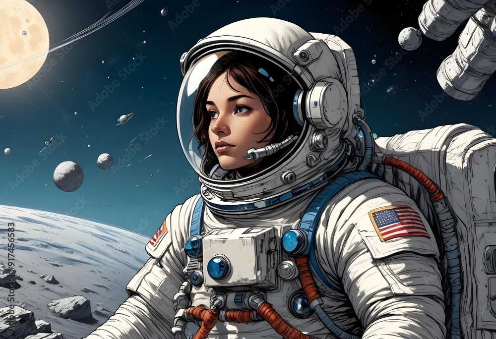 Astronaut vector design for using business. Astronaut vector design for using business.